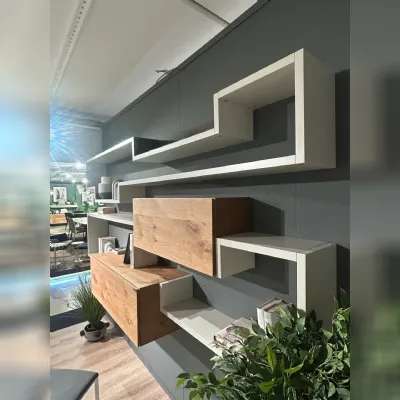 Libreria Linea Lago in stile design a prezzi outlet
