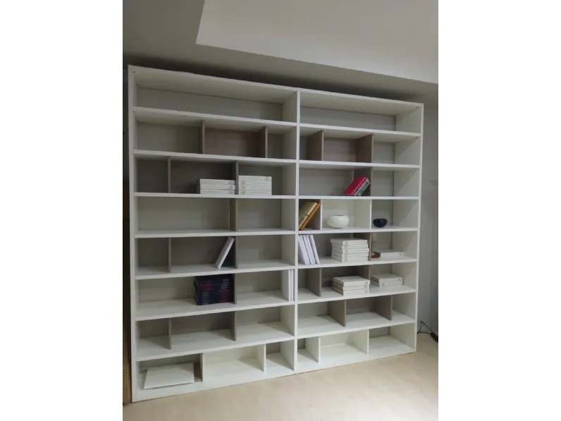 Libreria modello Link di Zalf a prezzo Outlet