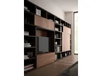 Libreria modello Living 557 di Giessegi in Offerta Outlet