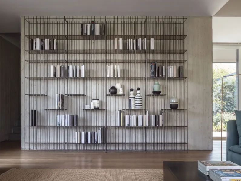 Libreria Metrica in stile design di Mogg in OFFERTA OUTLET 