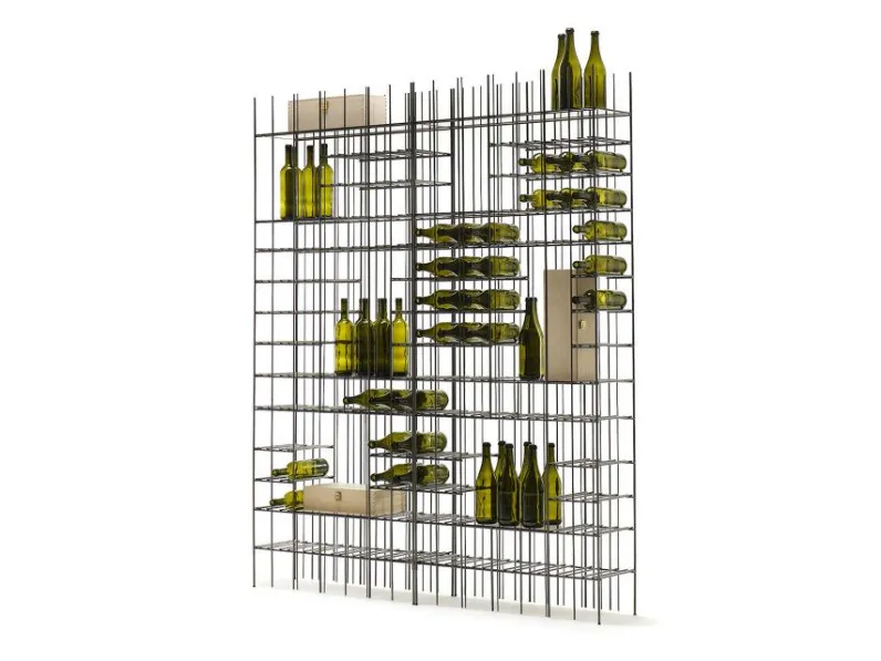 Libreria Metrica wine stile design Metrica wine di Mogg scontata