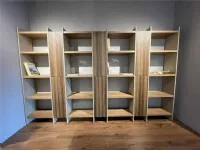 Libreria Mito linosa stile moderno di Imab scontata del 50%