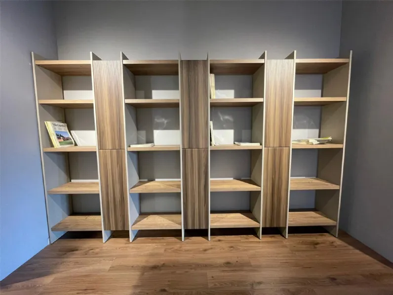 Libreria Mito linosa stile moderna di Imab in offerta