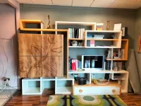 Libreria Artigianale in legno a prezzo Outlet: scopri Mobile artigianale in legno massello