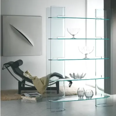 Libreria Modello slalom stile design di La vetreria scontata del 40%