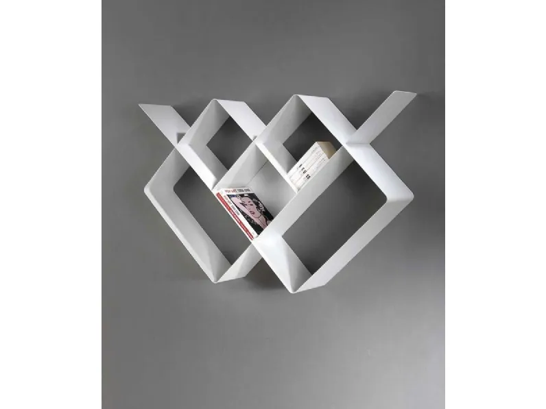 Libreria modello Mondrian di Pezzani in Offerta Outlet