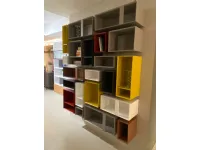 Libreria modello Multibox di Capo d'opera in Offerta Outlet