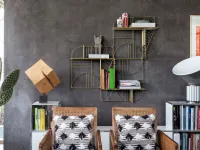 Libreria Musa in stile design di Mogg in OFFERTA OUTLET 