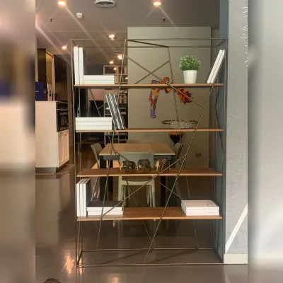 Libreria modello Naviglio di Tonin casa in Offerta Outlet