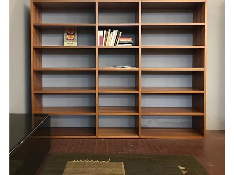 Libreria modello Noce di Distribuzione grandi marchi a prezzo scontato