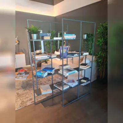 Libreria Optic stile design di Bonaldo scontata del 35%