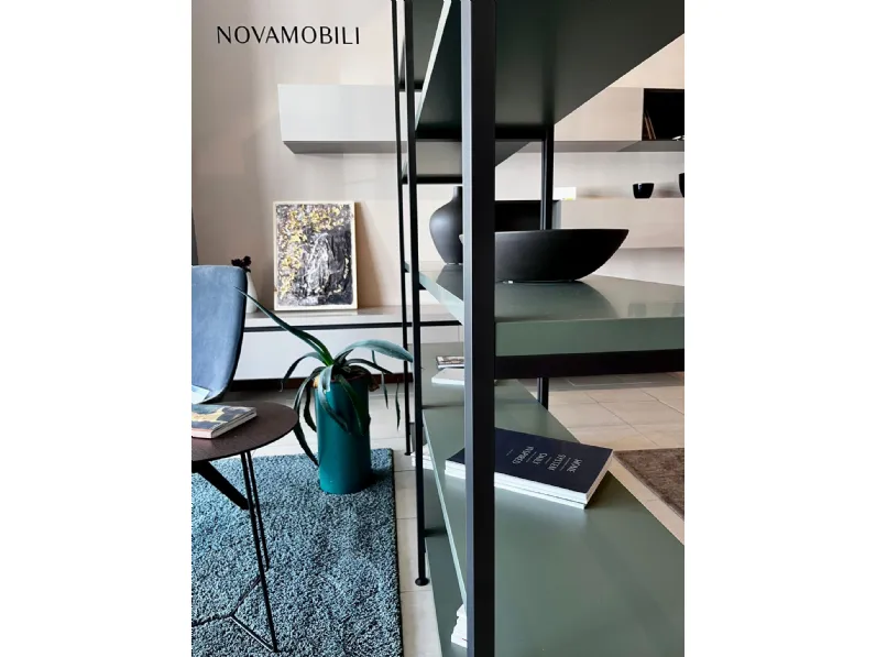 Libreria modello Pontile di Novamobili a prezzo Outlet