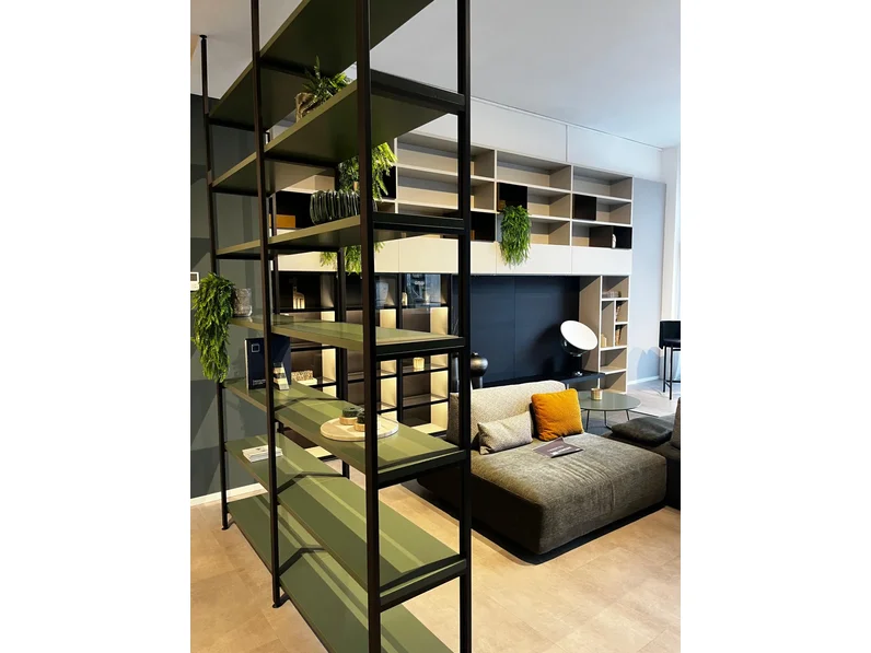 Libreria modello Pontile di Novamobili a prezzo Outlet