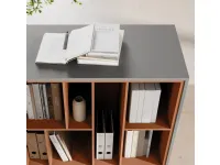 Libreria Sigma a giorno  stile design di Las mobili scontata del 30%