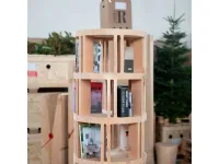 Libreria Riva 1920 in legno in Offerta Outlet: scopri Torre lignea