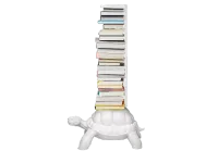 Libreria  turtle carry bookcase in stile moderno di Qeeboo in OFFERTA OUTLET 