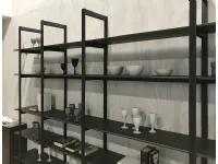 Libreria Modulnova in metallo a prezzo scontato: scopri Unlimited bifacciale