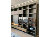 Libreria Modo Sangiacomo in stile moderno con forte sconto