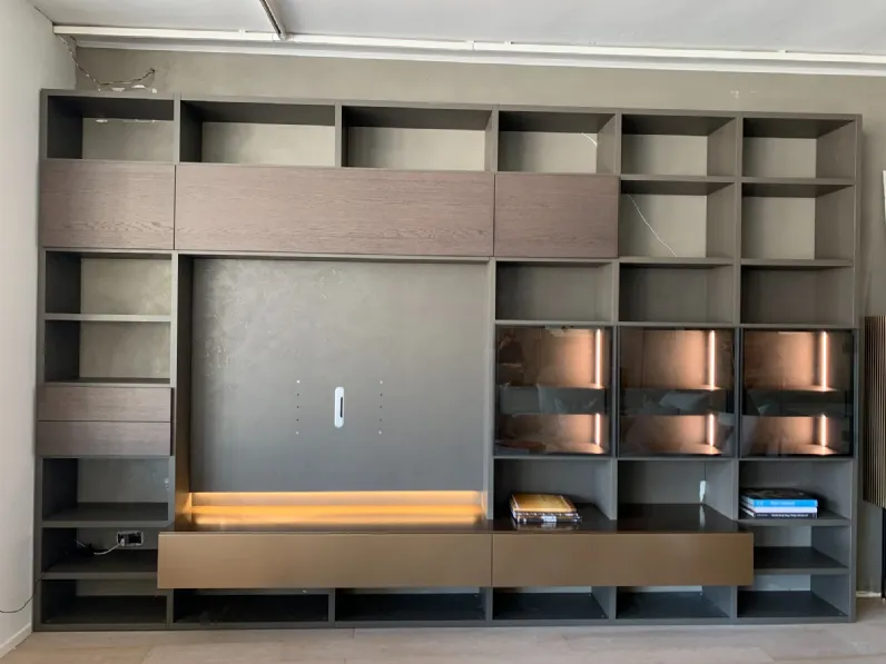 Libreria Modo Sangiacomo in stile moderna a prezzi convenienti