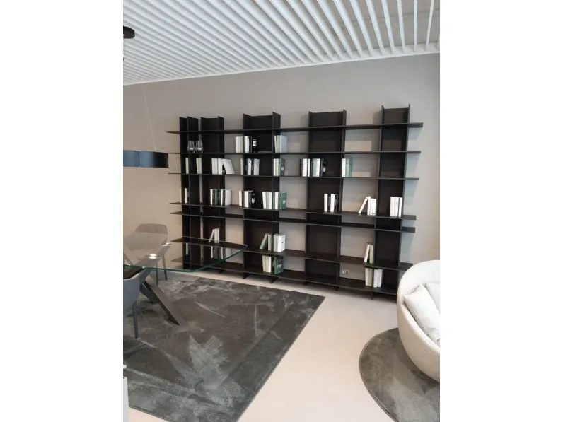 Libreria Blade stile design di Modulnova scontata