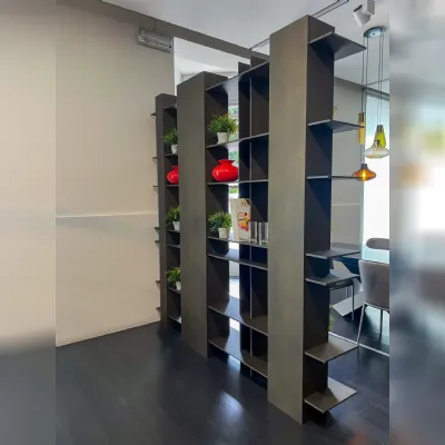 Libreria Libreria blade Modulnova in stile design a prezzi outlet