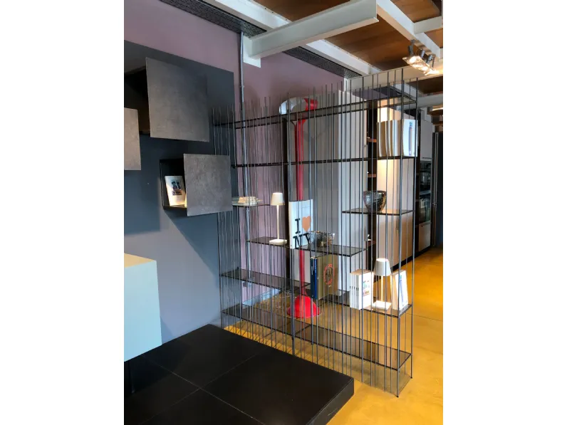 Libreria Metrica Mogg in stile design a prezzi outlet
