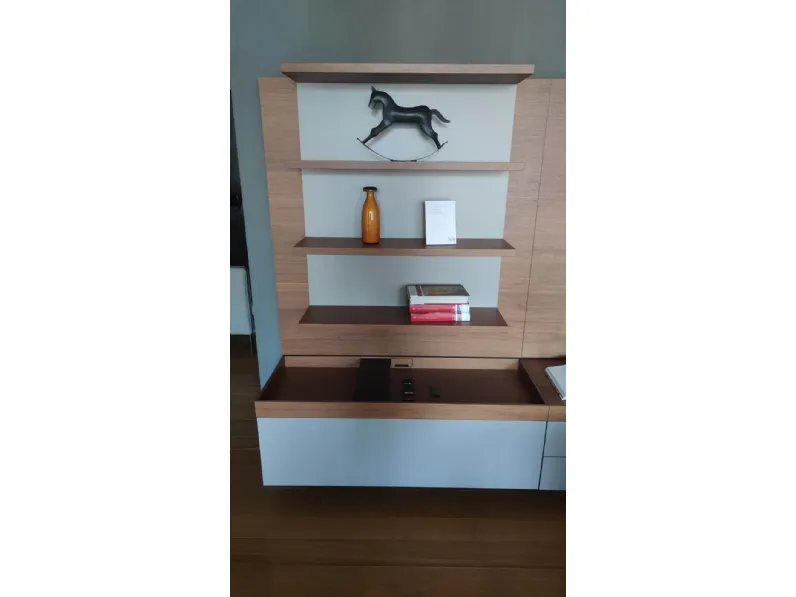 Libreria Molteni & c in legno scontata -40%: scopri Grid