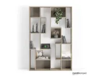 Libreria modello Ybak di Moretti compact giorno notte in Offerta Outlet