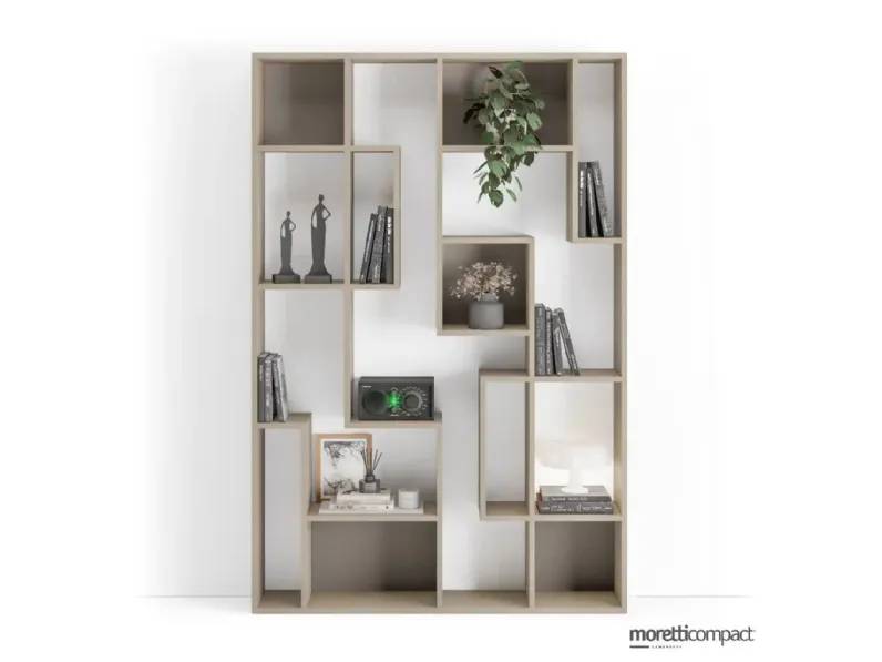 Libreria modello Ybak di Moretti compact giorno notte in Offerta Outlet