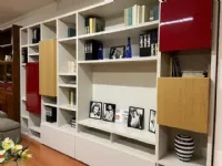 Libreria My space in stile moderno di Alf da fre in OFFERTA OUTLET
