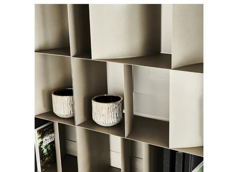 Libreria Cattelan italia in metallo scontata -38%: scopri Nautilius