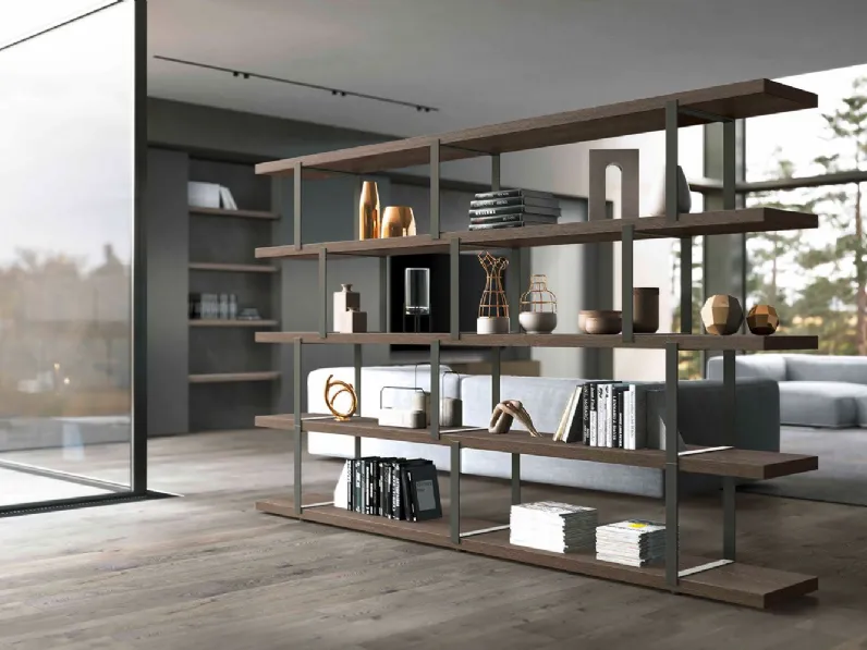 Libreria Olivieri in legno scontata -30%: scopri New york