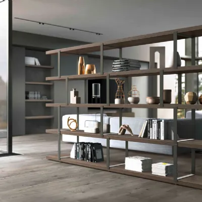 Libreria Olivieri in legno scontata -30%: scopri New york