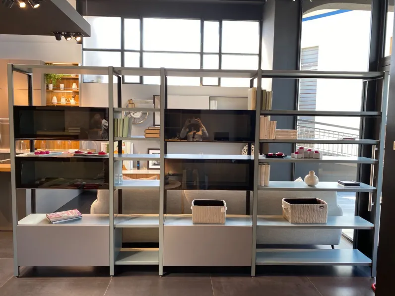 Libreria Novamobili in laccato opaco a prezzo scontato: scopri Pontile