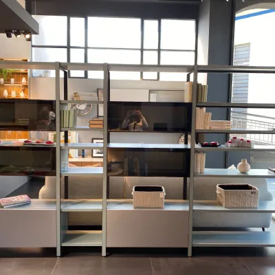 Libreria Novamobili in laccato opaco a prezzo scontato: scopri Pontile