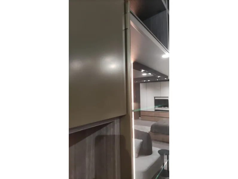 Libreria Novamobili in laminato materico a prezzo Outlet: scopri Living system