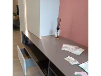 Libreria Orme in laccato opaco scontata -25%: scopri Sipario