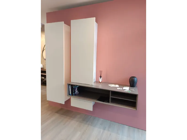 Libreria Orme in laccato opaco scontata -25%: scopri Sipario