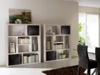 Libreria Outlet etnico in legno in Offerta Outlet: scopri Living