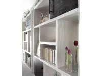 Libreria Outlet etnico in legno in Offerta Outlet: scopri Living