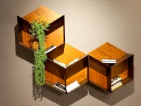 Libreria Pangea in stile design di Tonin casa in OFFERTA OUTLET