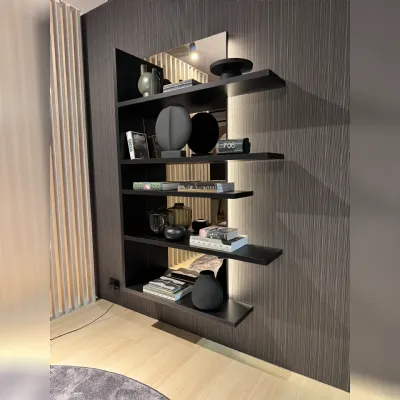 Libreria Pentagram Lago in stile design in offerta