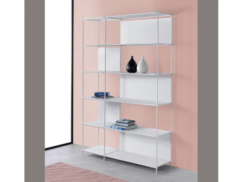 Libreria Pezzani in metallo a prezzo scontato: scopri Musa