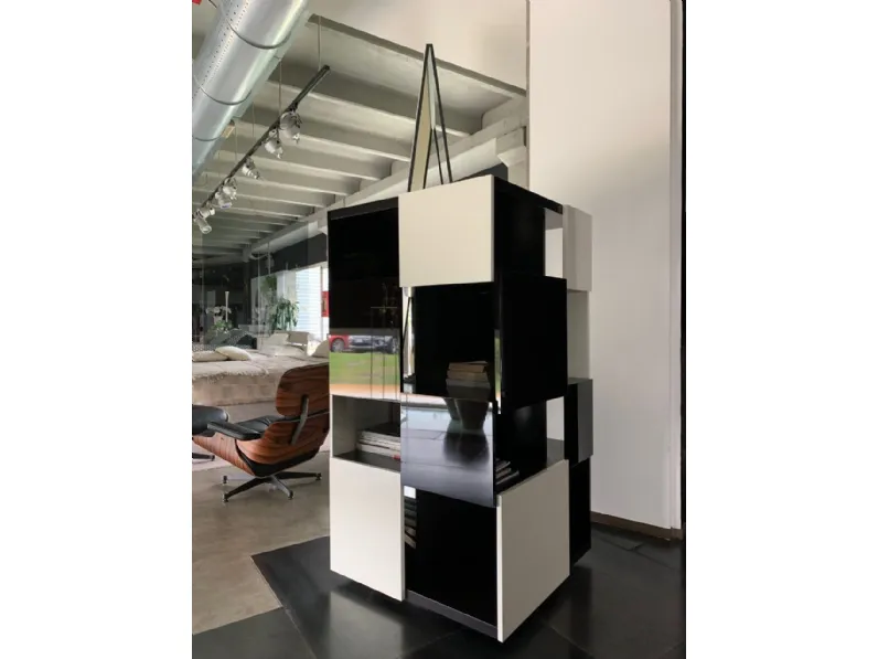 Libreria Picabia in stile design di Minotti in OFFERTA OUTLET  affrettati