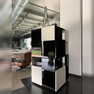 Libreria Picabia in stile design di Minotti in OFFERTA OUTLET  affrettati