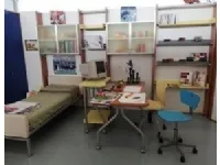 Libreria Plus Artigianale in stile design con forte sconto