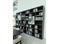 Libreria Poliform in laccato opaco scontata -30%: scopri Libreria wallsystem