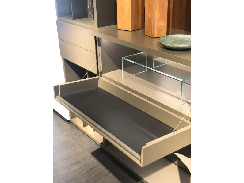 Libreria Wall system stile design di Poliform in offerta