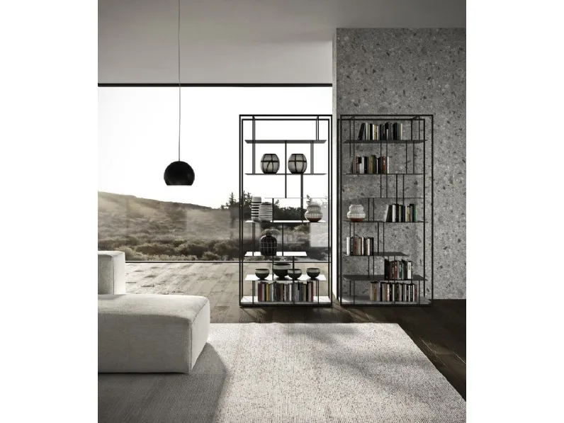 Libreria Tower  Presotto in stile design in offerta
