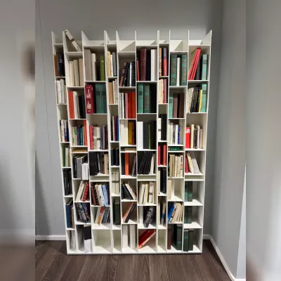 Libreria Random stile design di Mdf in offerta